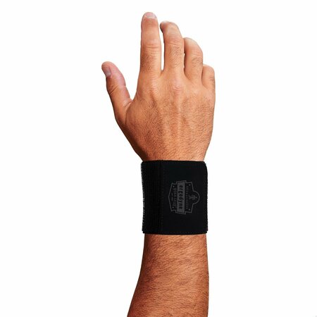 PROFLEX BY ERGODYNE Enhanced Fit Wrist Wrap Support, Black 405